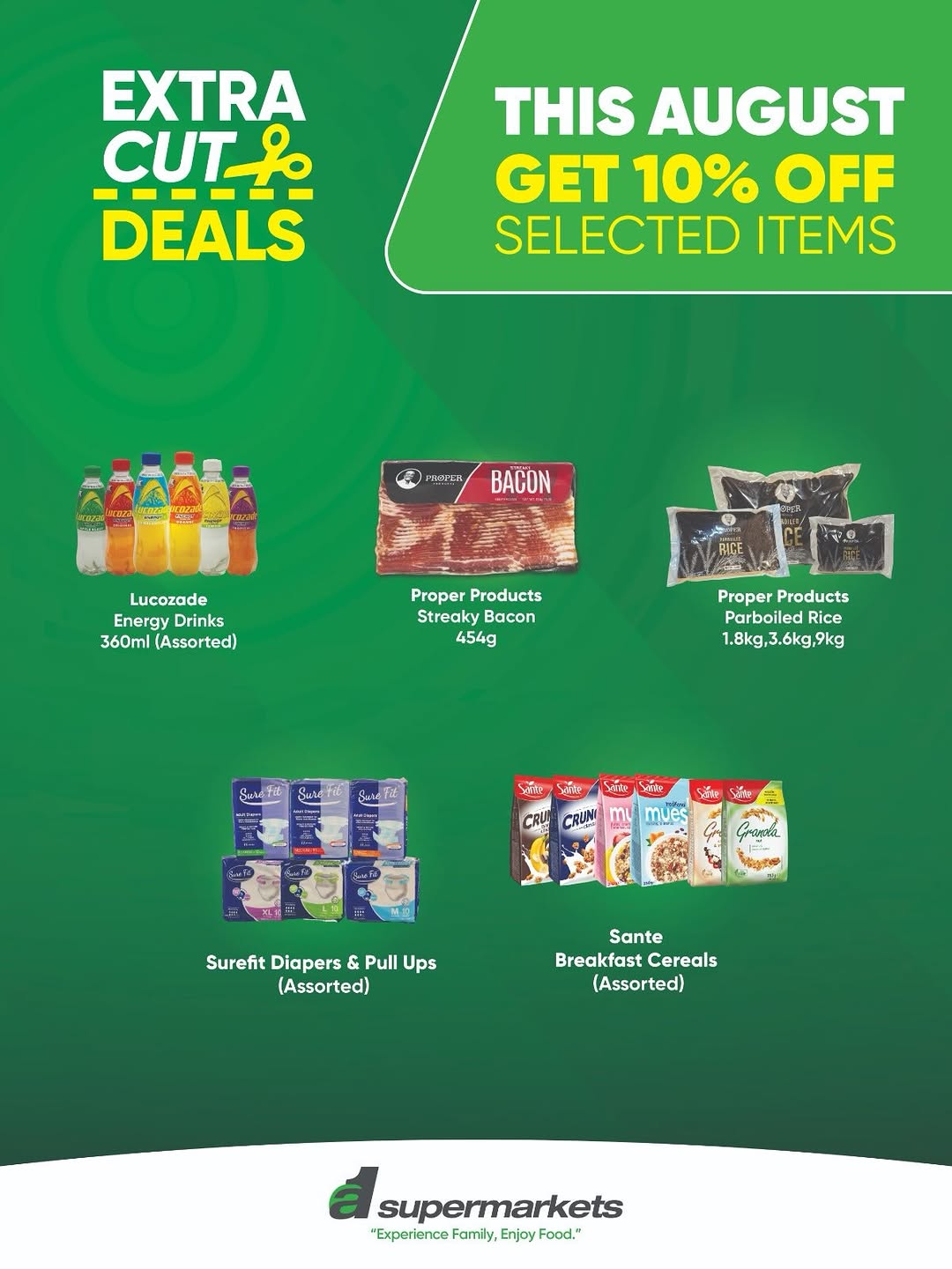 A1 Supermarkets August Extra Cut Deals – 10% Off Selected Items