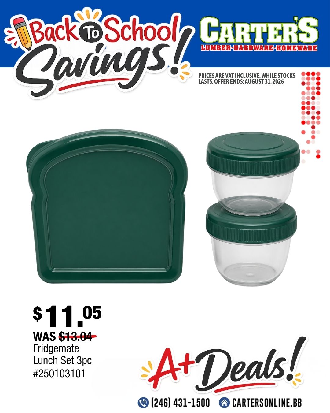 Carter's Back-to-School Savings – Up to 17% Off Select Products
