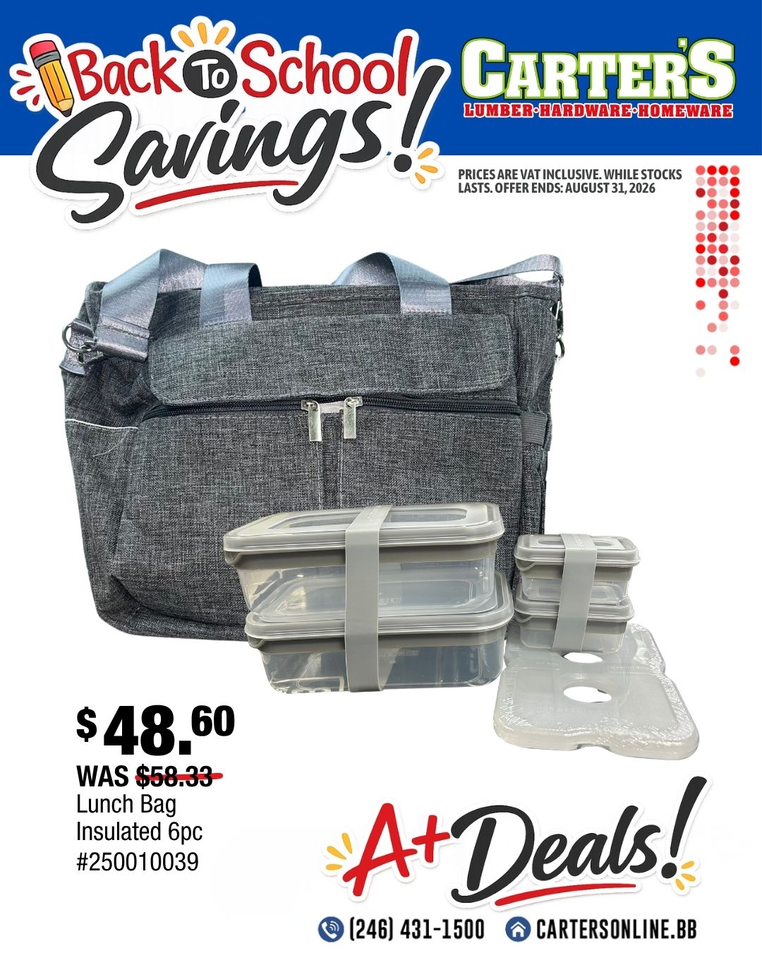 Carter's Back-to-School Savings – Up to 17% Off Select Products