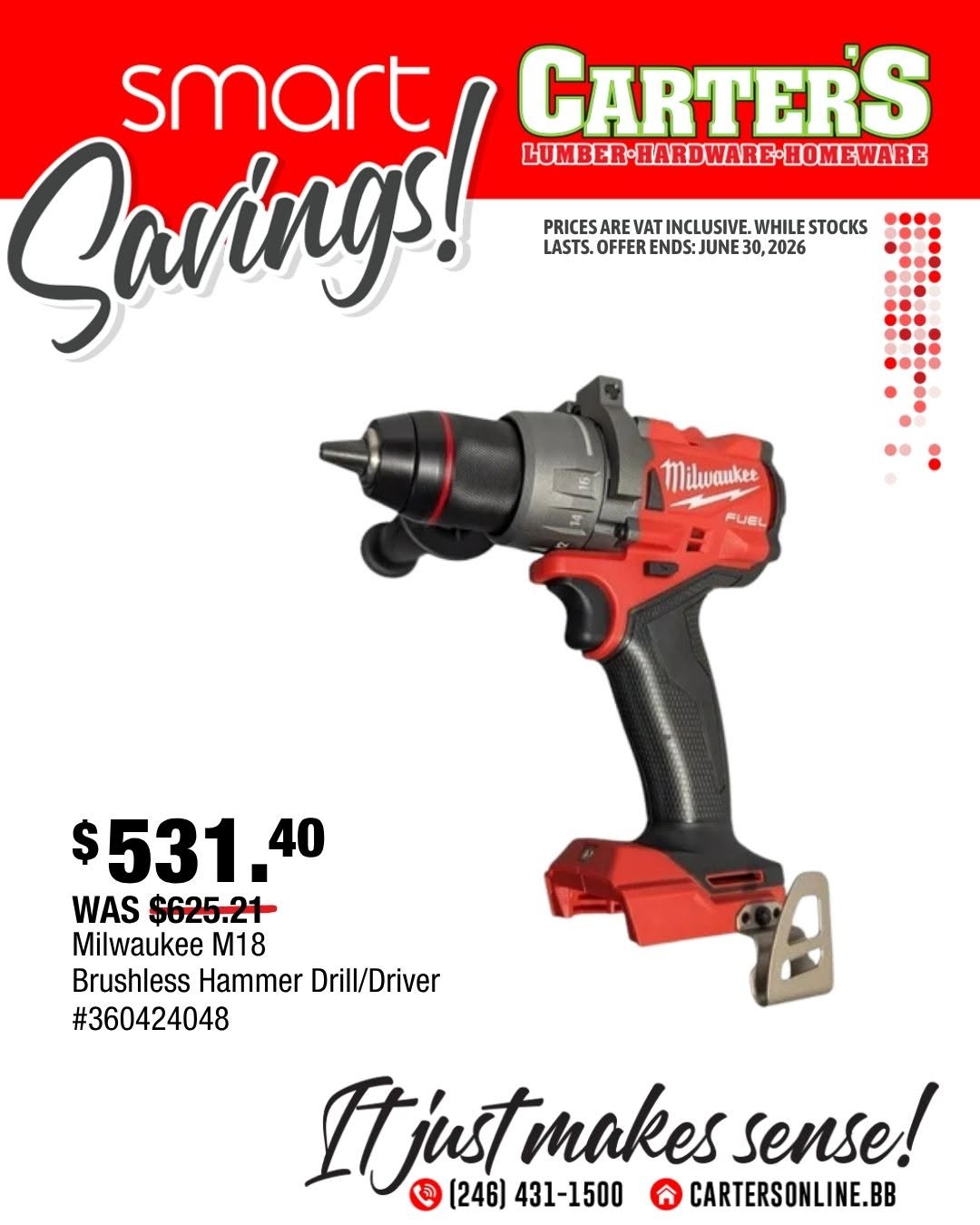 Carter's Smart Savings – Discounts on Milwaukee Power Tools (Ends June 30, 2026)