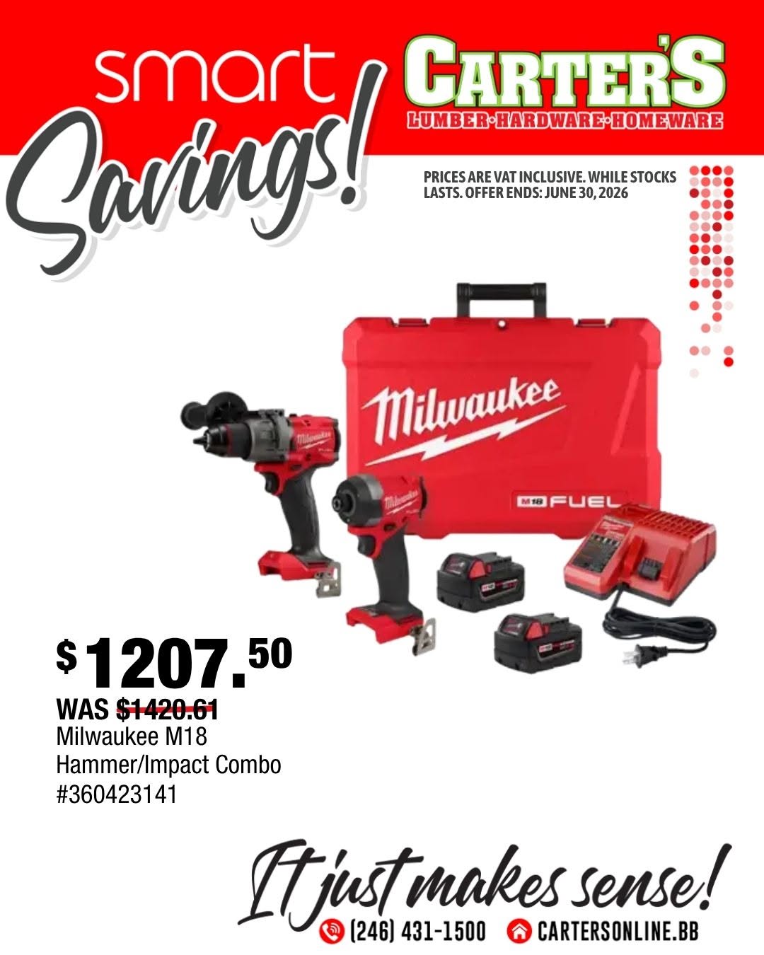 Carter's Smart Savings – Discounts on Milwaukee Power Tools (Ends June 30, 2026)