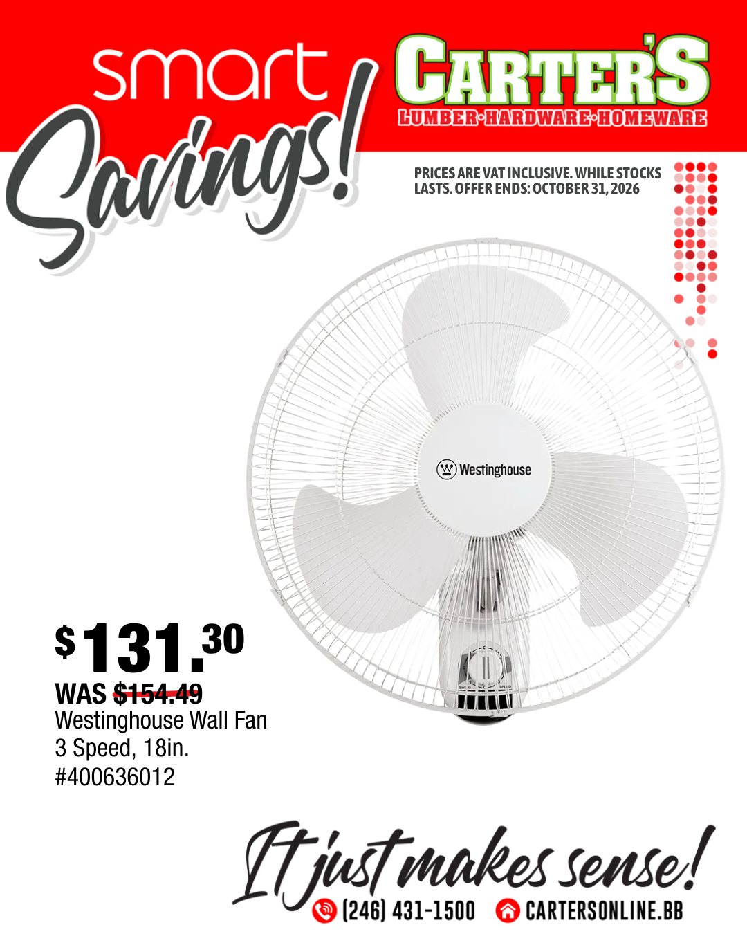 Carter's Smart Savings – Discounts on Select Fans