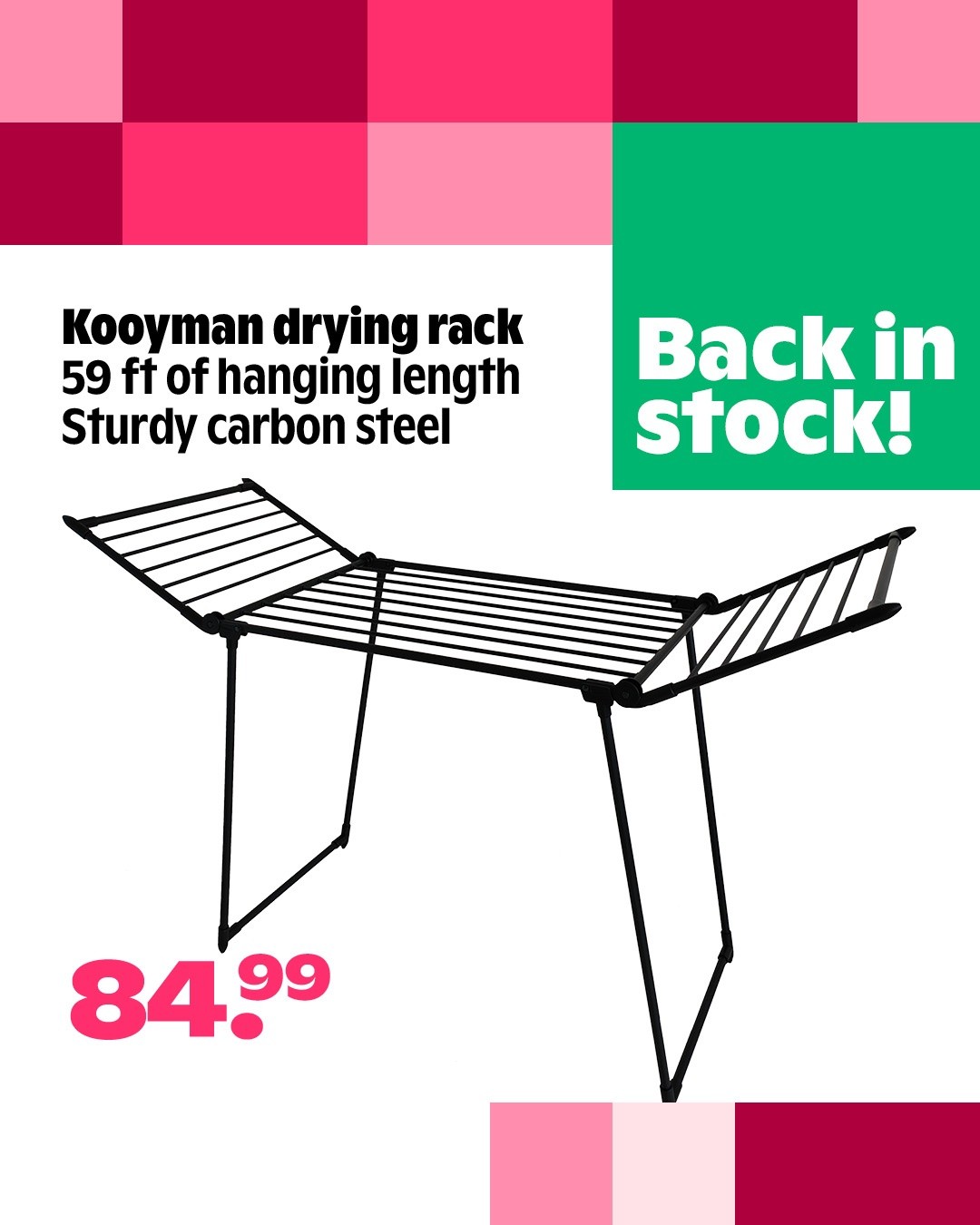 Kooyman Drying Racks Back in Stock – From $84.99
