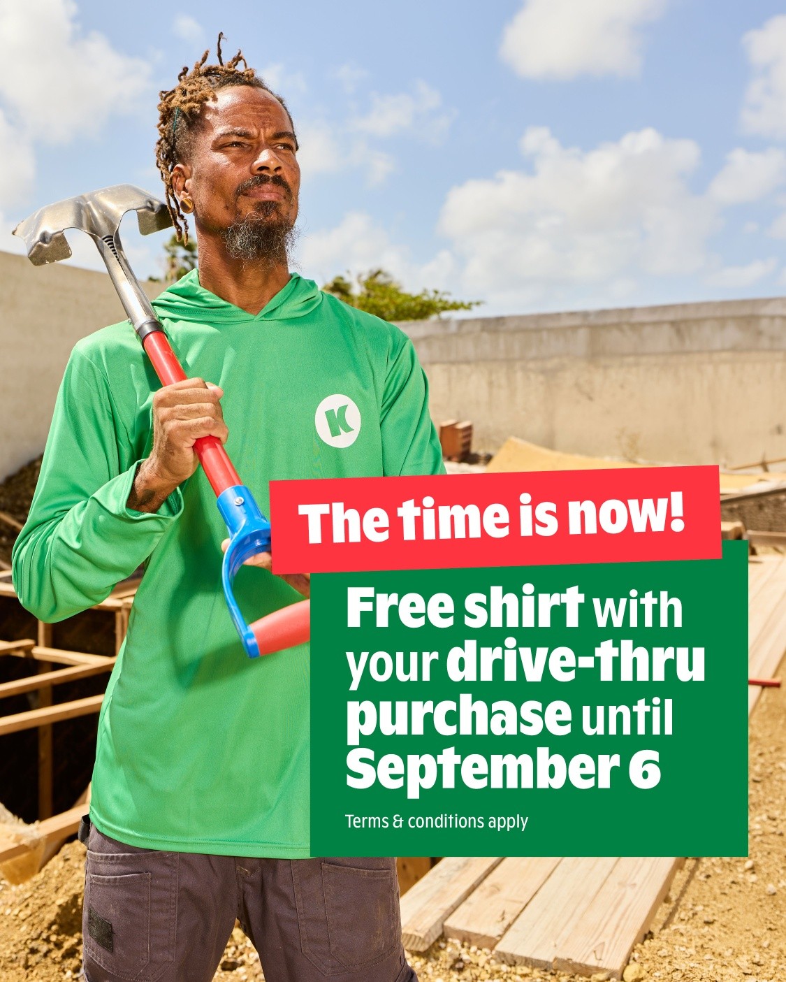 Free Shirt with Drive-Thru Purchase of $150+ at Kooyman Barbados