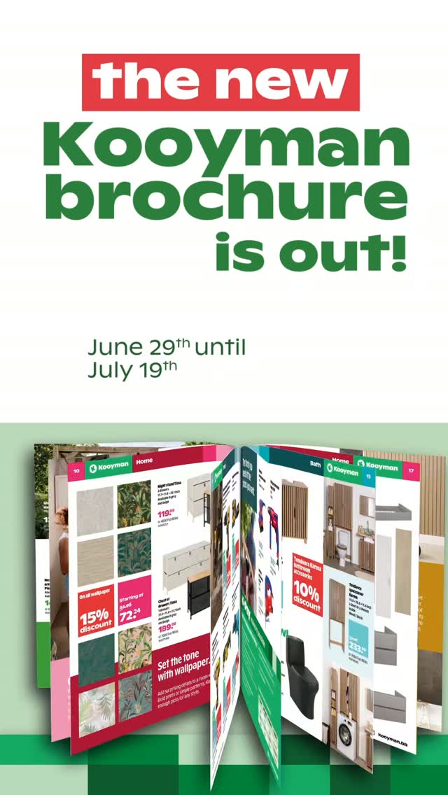 Kooyman New Brochure – Summer Project Deals Valid Until July 19