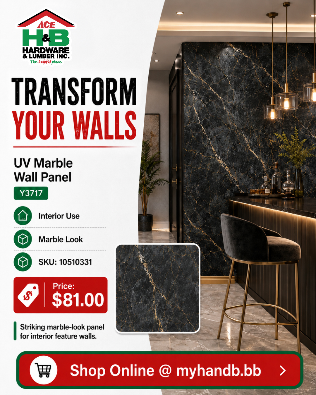 Transform Your Walls – Wall Panels at H&B Hardware