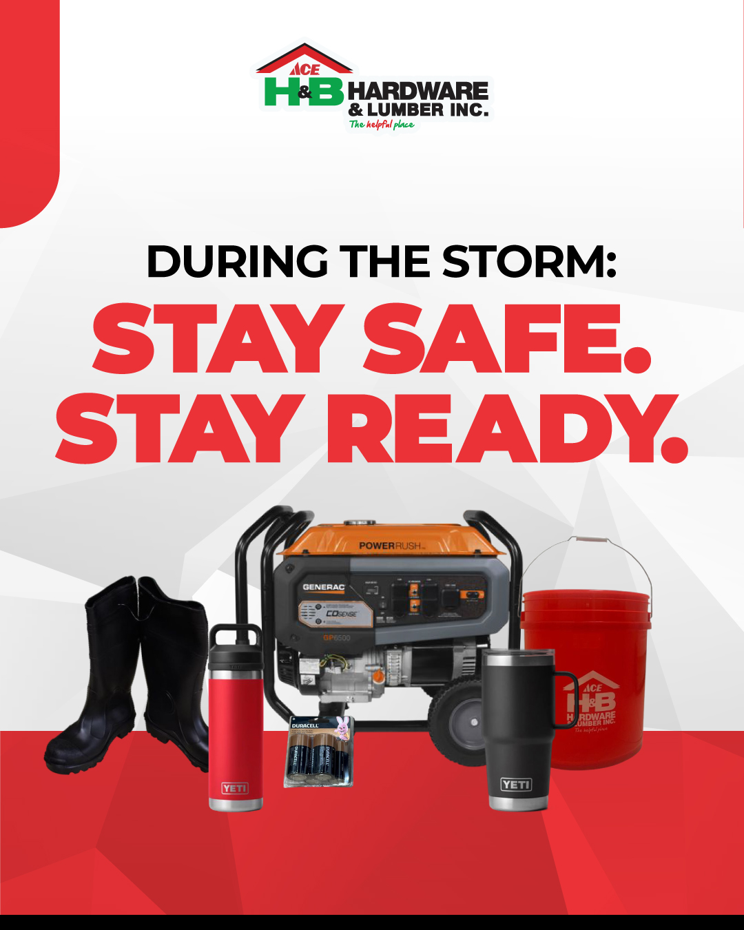 Hurricane Preparedness Essentials at ACE H&B Hardware