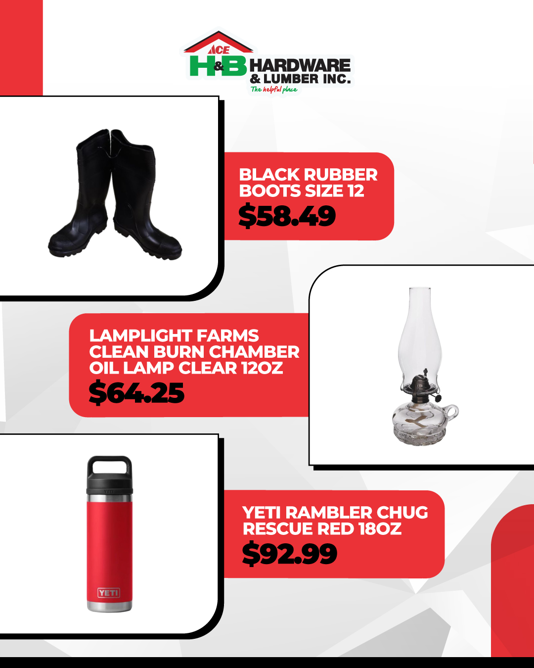 Hurricane Preparedness Essentials at ACE H&B Hardware