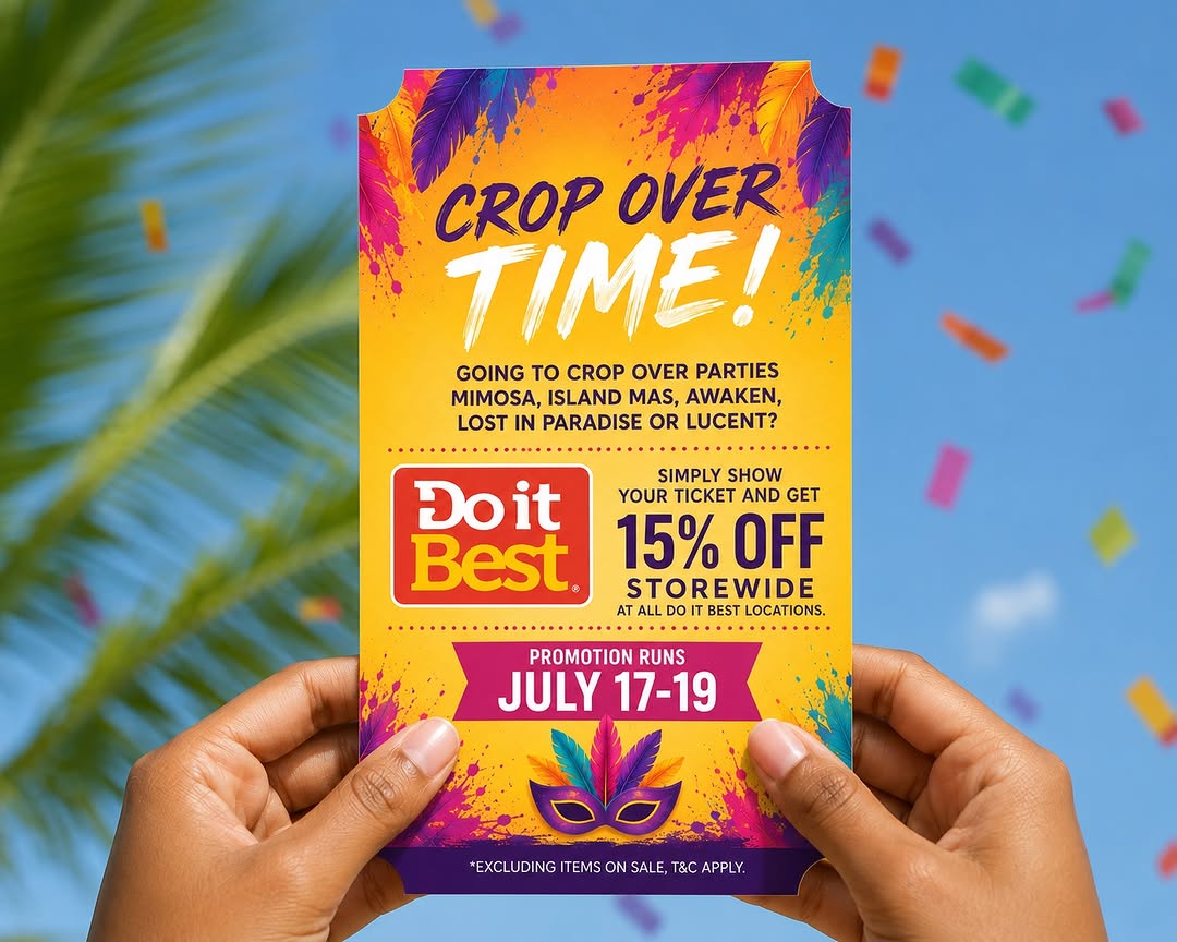 Crop Over Special: 15% Off Storewide at Do It Best – July 17–19