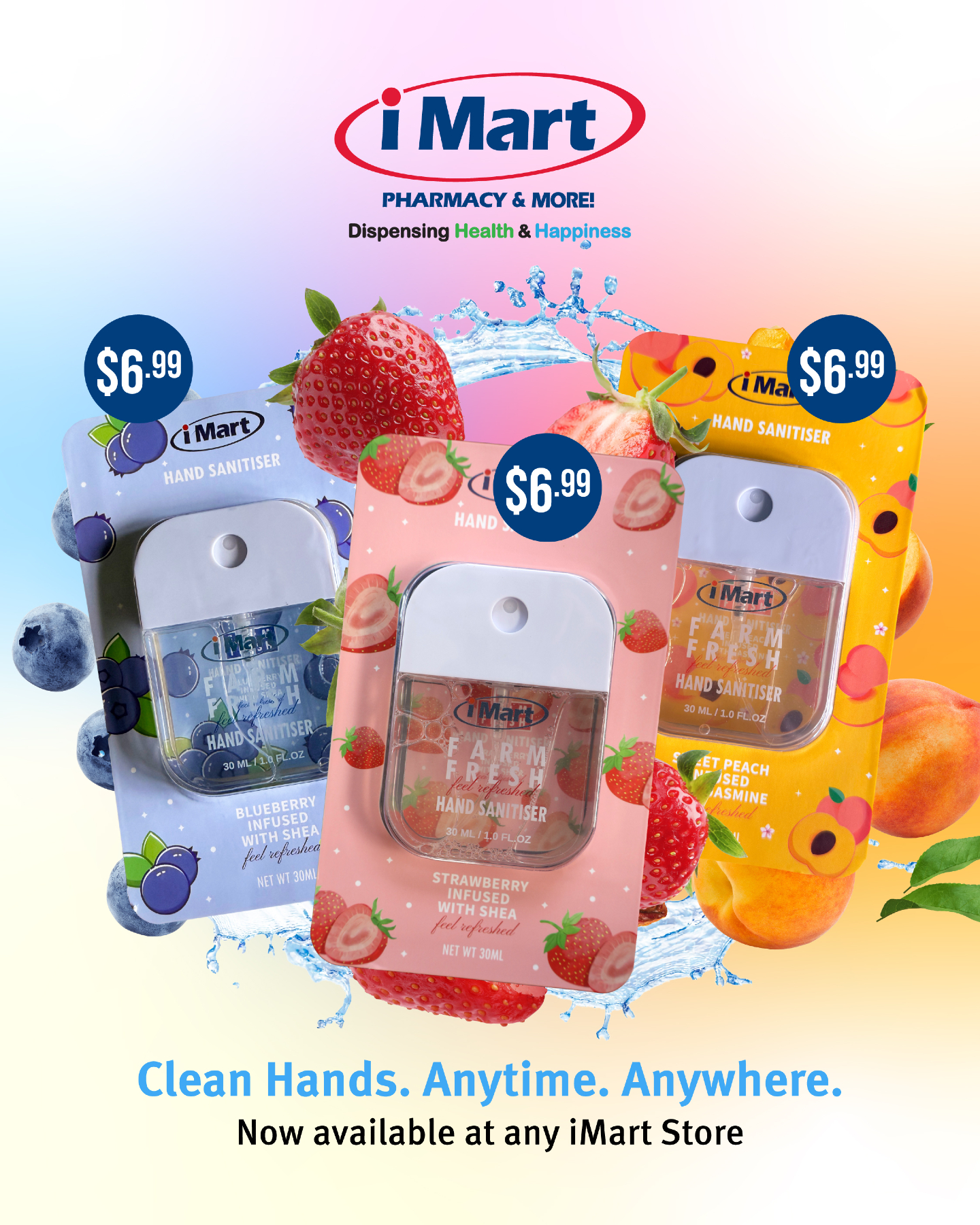 iMart Farm Fresh Hand Sanitiser – $6.99