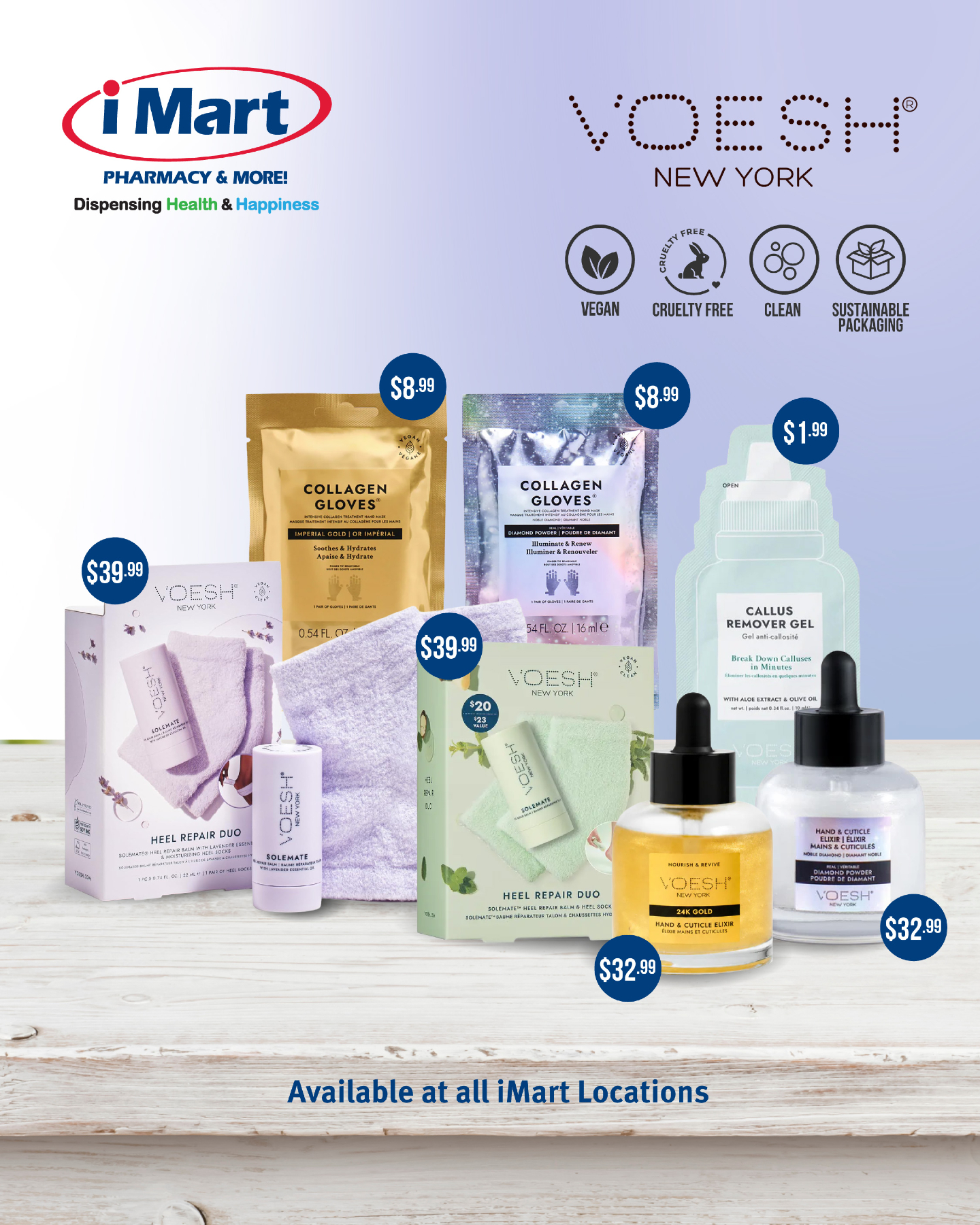 VOESH New York Spa-Quality Hand & Foot Care Now at iMart
