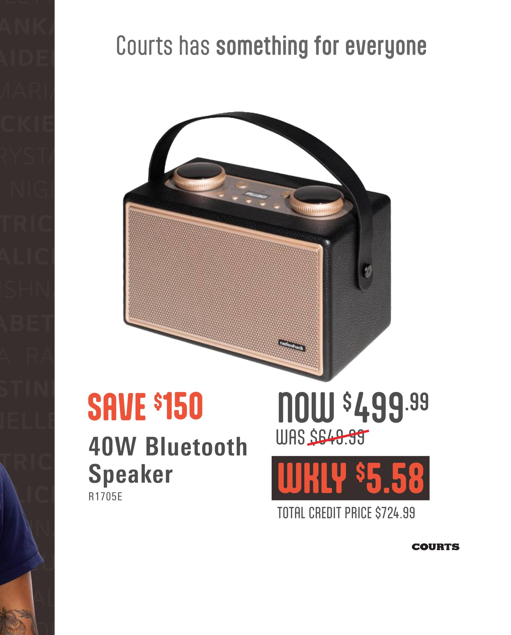 15% Off Select RadioShack Products at Courts
