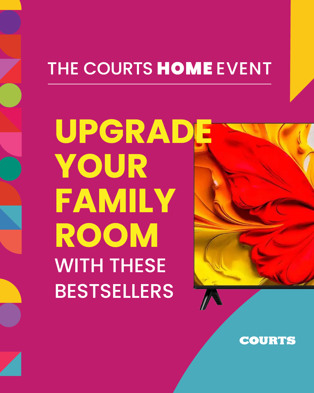 Courts Home Event – 20% Off TCL TVs 55″ & Over + Doorbuster Deals Up to $400 Off