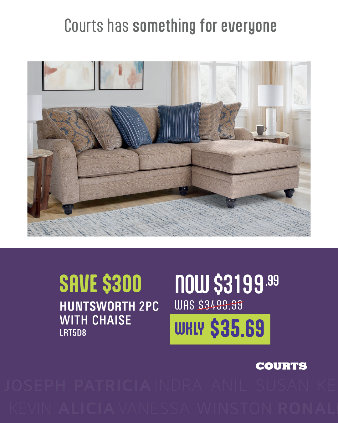Courts: Save up to $400 on Signature Design by Ashley + FREE Gift; 30% OFF Bedroom Storage Oct 12