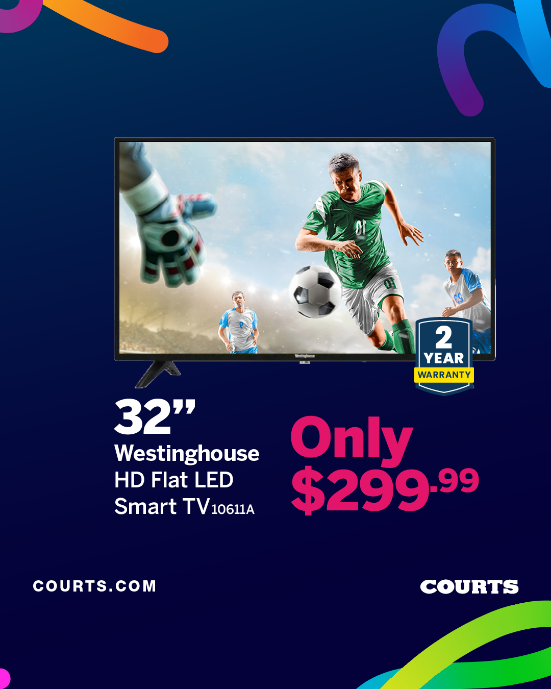 Courts Summer Sale – Up to 25% OFF Rugs, Cookware, Laptops, TVs & More