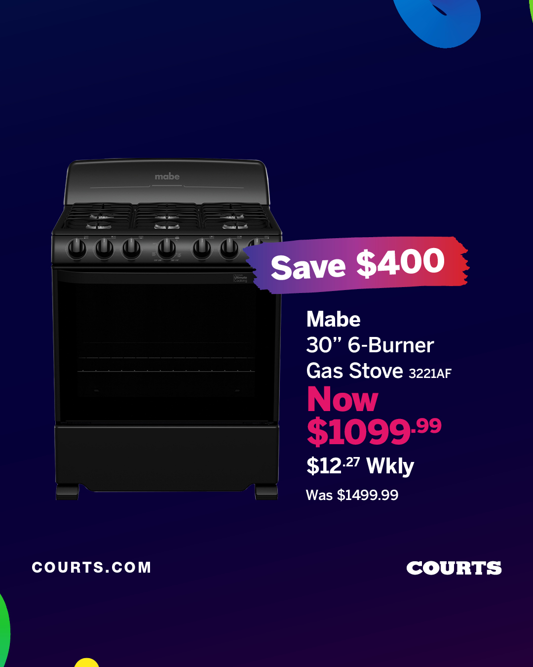 Courts Summer Sale – Up to 25% OFF Rugs, Cookware, Laptops, TVs & More