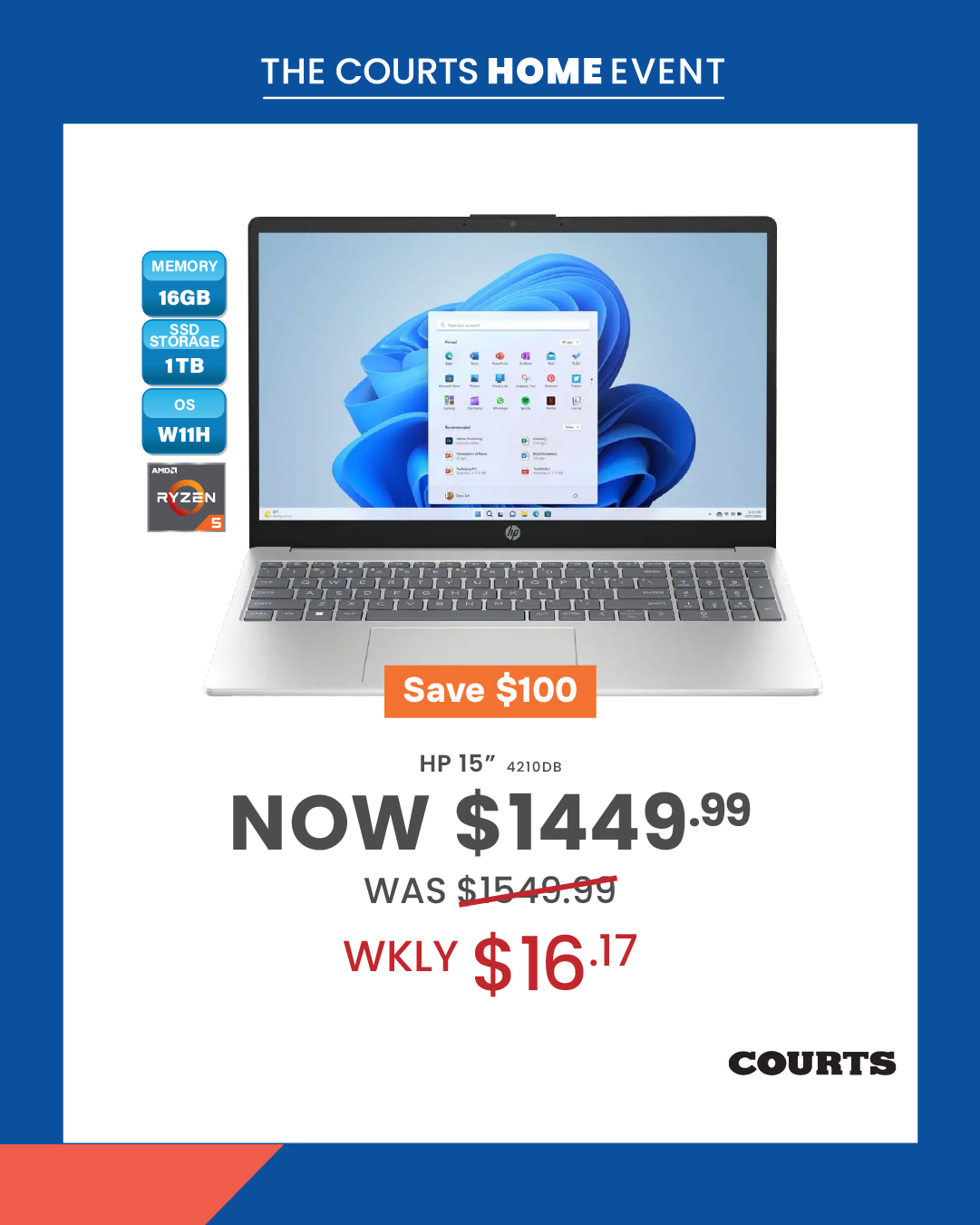Courts Home Event – Back to School Laptop Deals from $299.99