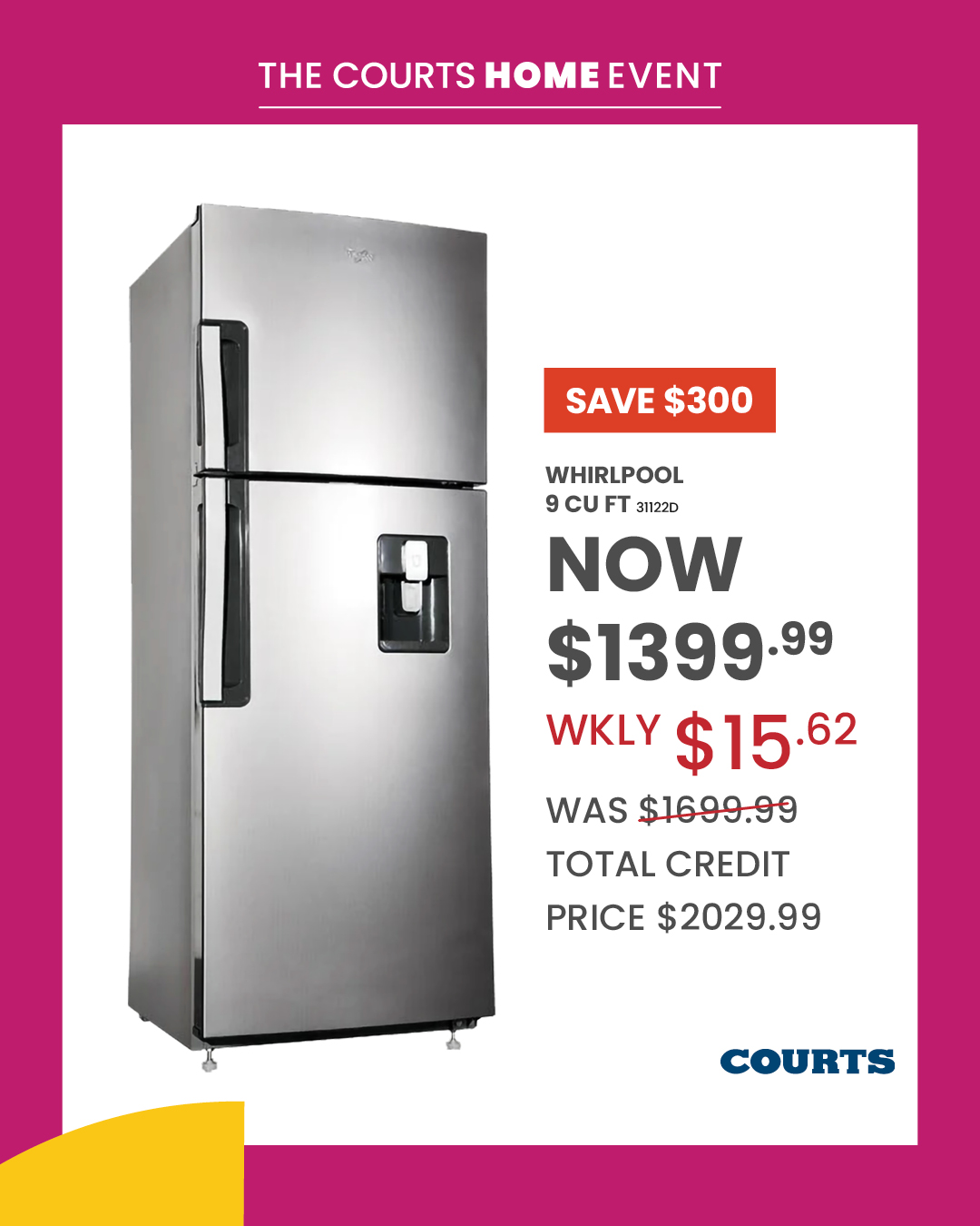 Courts Home Event – Save up to $300 on TVs & Laptops