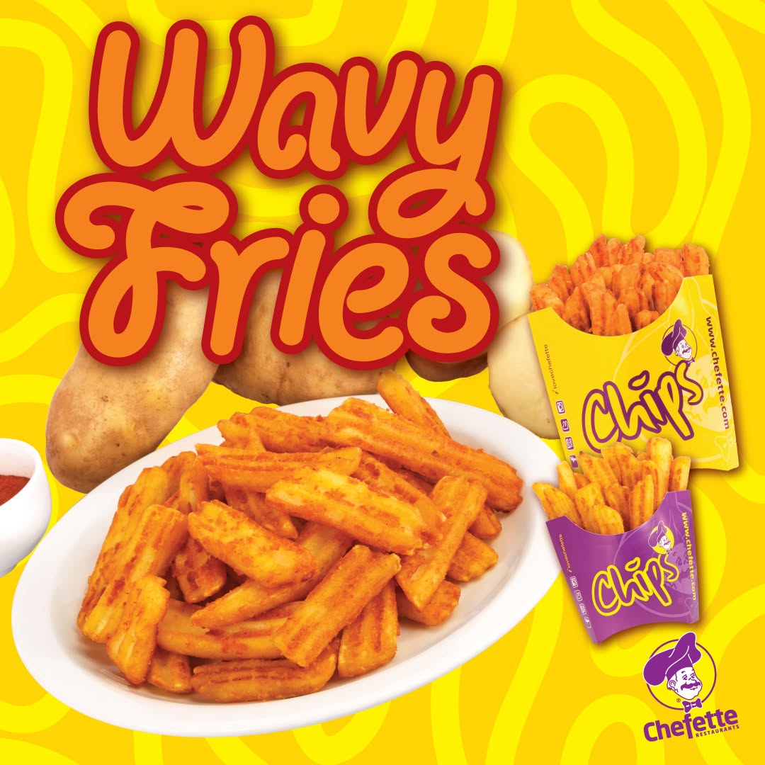 Chefette Wavy Fries Now Available – Regular $10.95 | Large $12.95