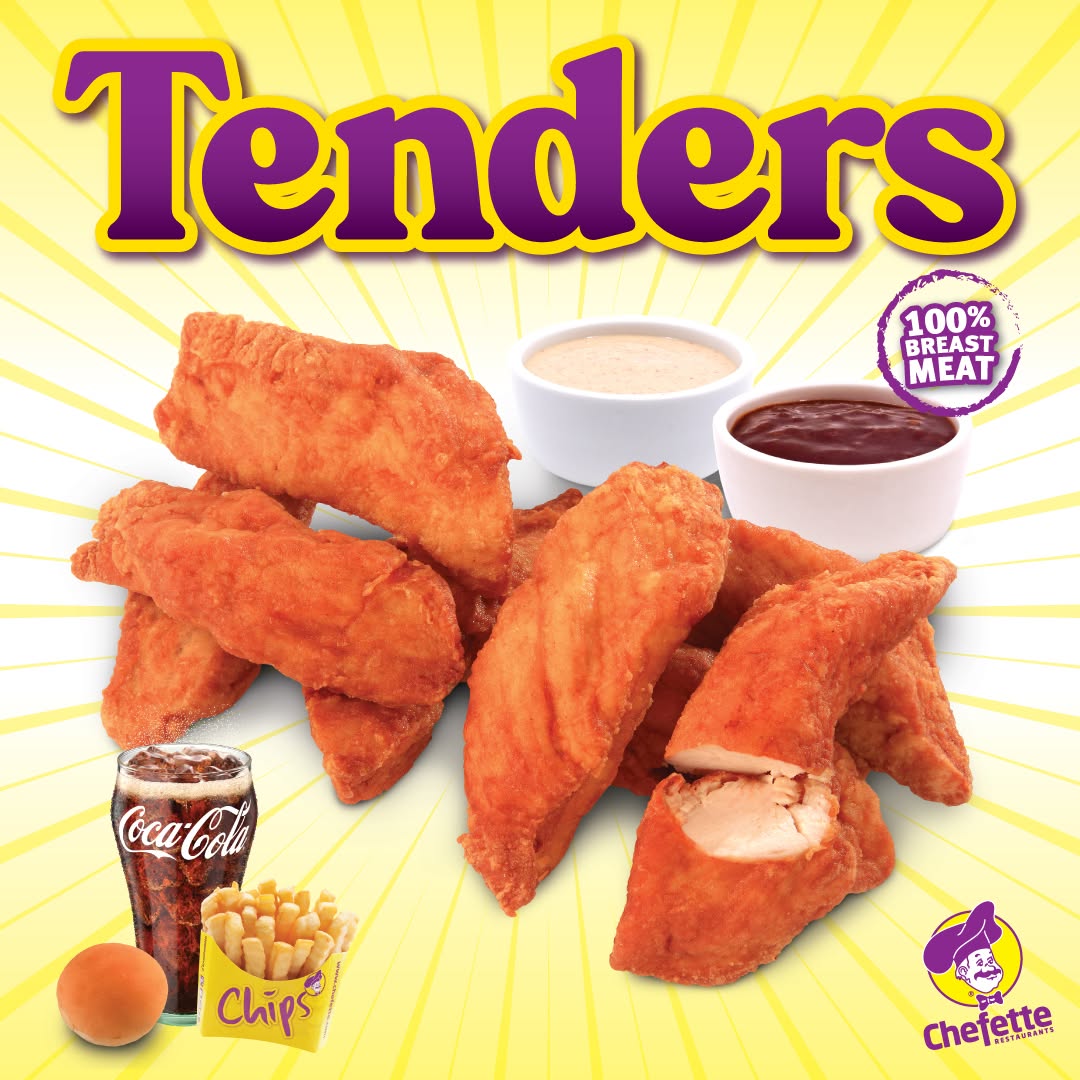 Chefette Tenders Now Available – Combo from $21.95