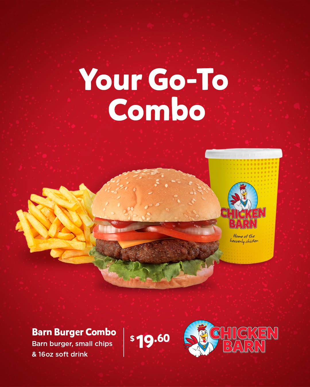 Barn Burger Combo – $19.60