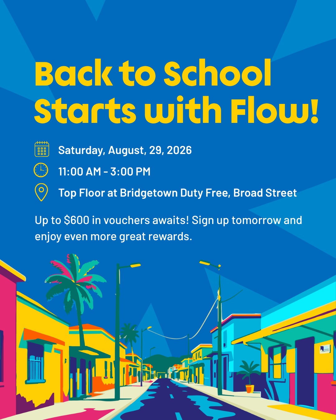 Back to School with Flow – Win Up to $600 in Vouchers