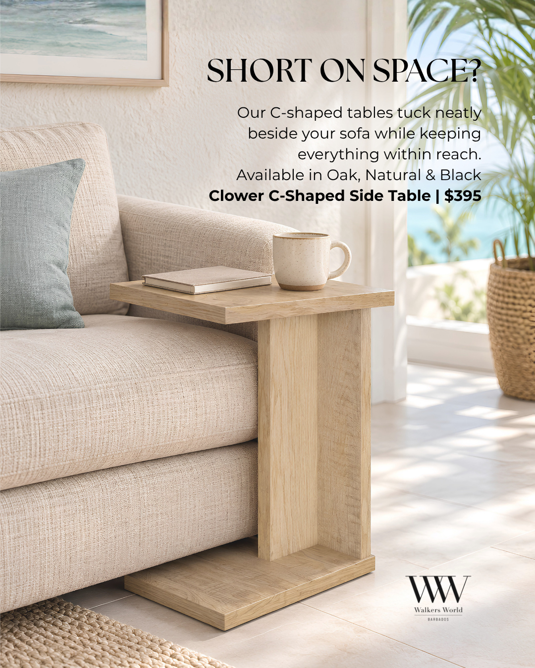 New Side Tables Starting at BBD $395 – Walkers World