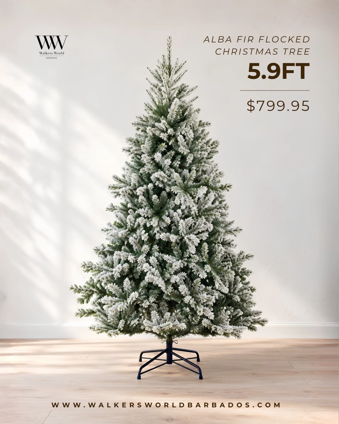 Faux Christmas Tree Lookbook: Alba Fir Trees from $499.95 + Free Shipping Over $100
