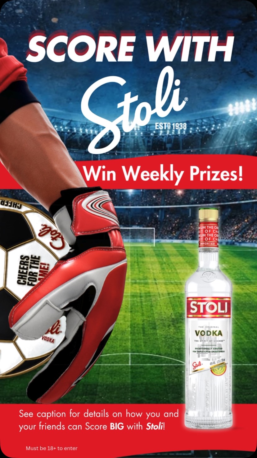 Score With Stoli – Win Weekly Hampers with #CallTheScoreBB Football Predictions