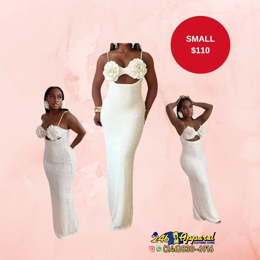 246 Apparel – White Summer Sets & Dresses with Prices (Small to X-Large)