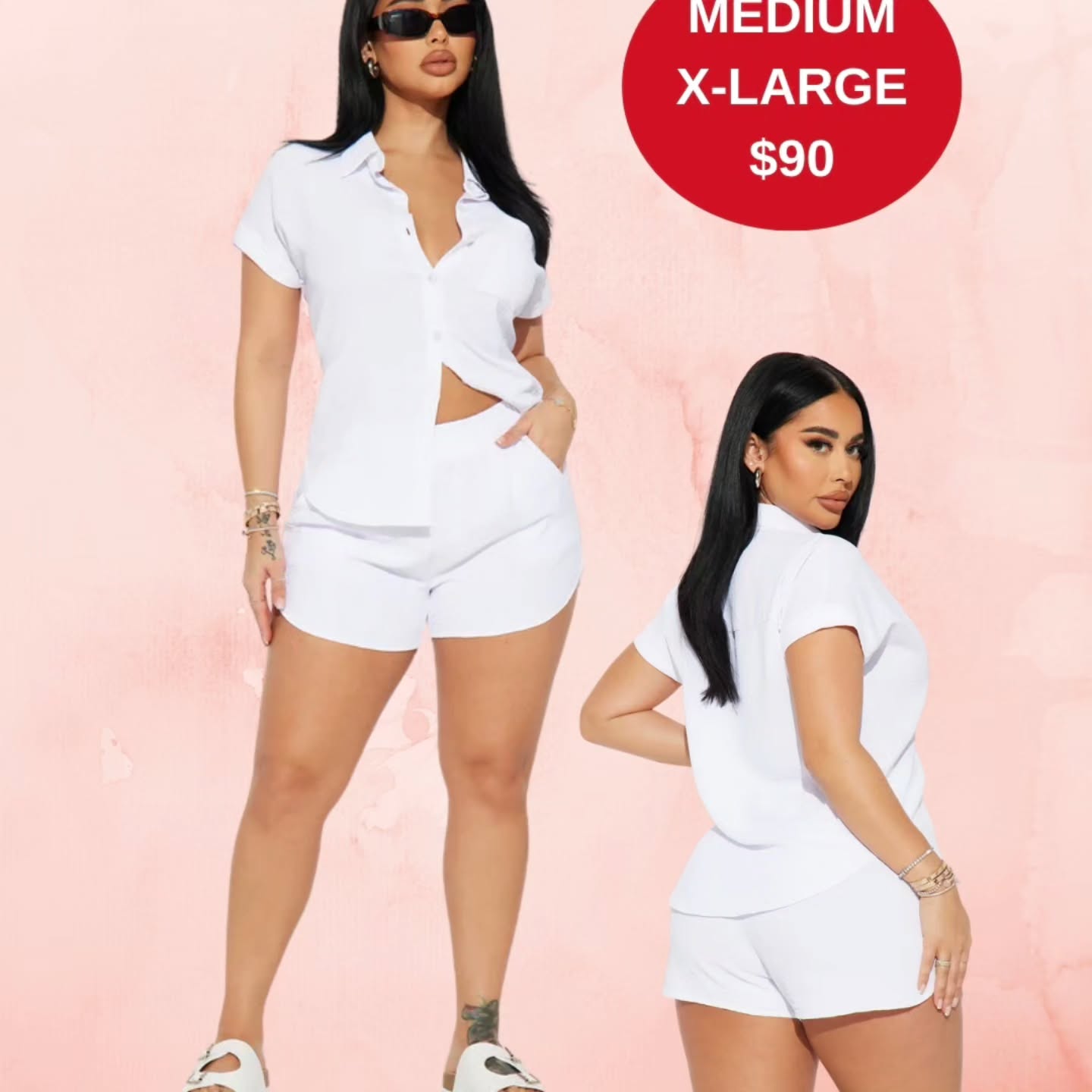 246 Apparel – Women's White Outfits with Prices (Small–3XL)