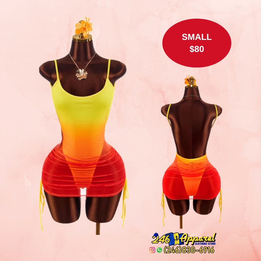 Women's Ombre Bodysuit Set - Small $80