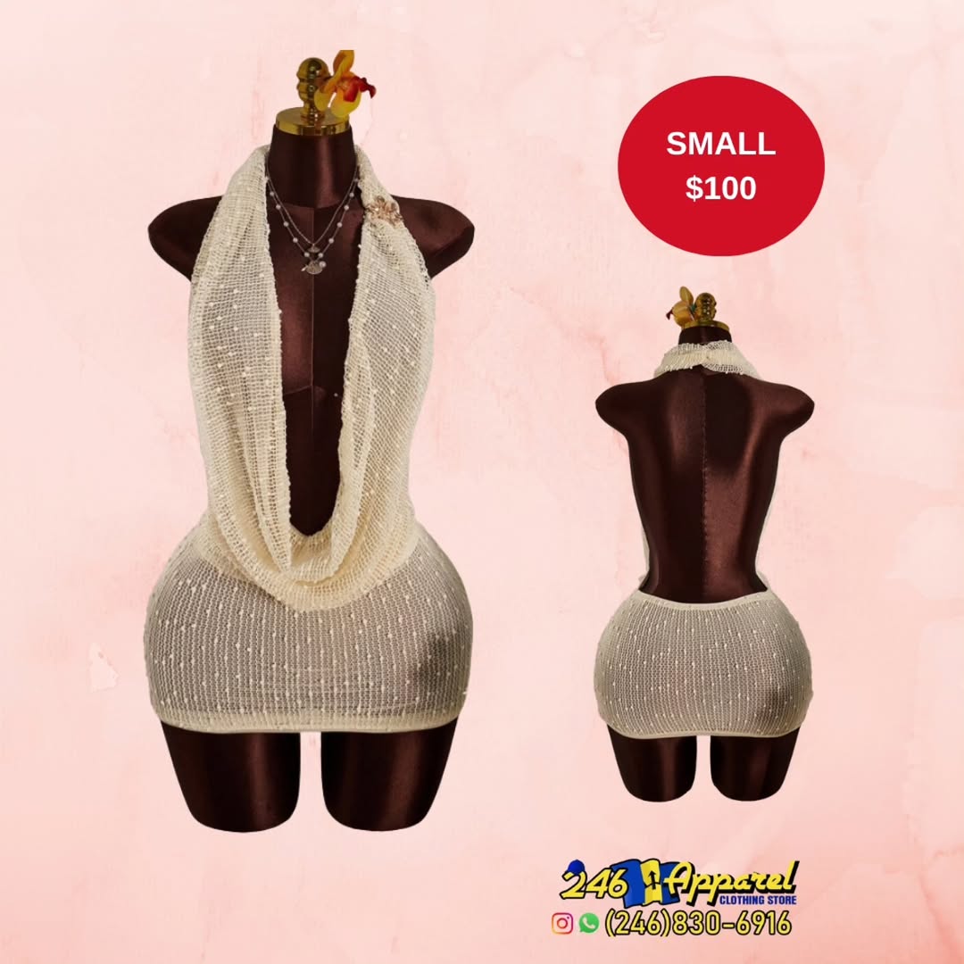 Women's Knit Halter Mini Dress – Small $100