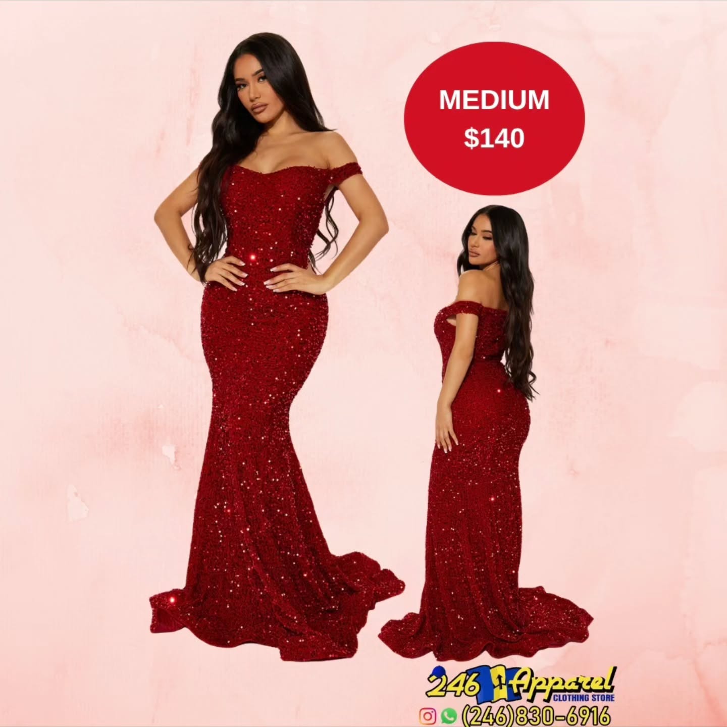 Evening Gowns Available – From $120 at 246 Apparel