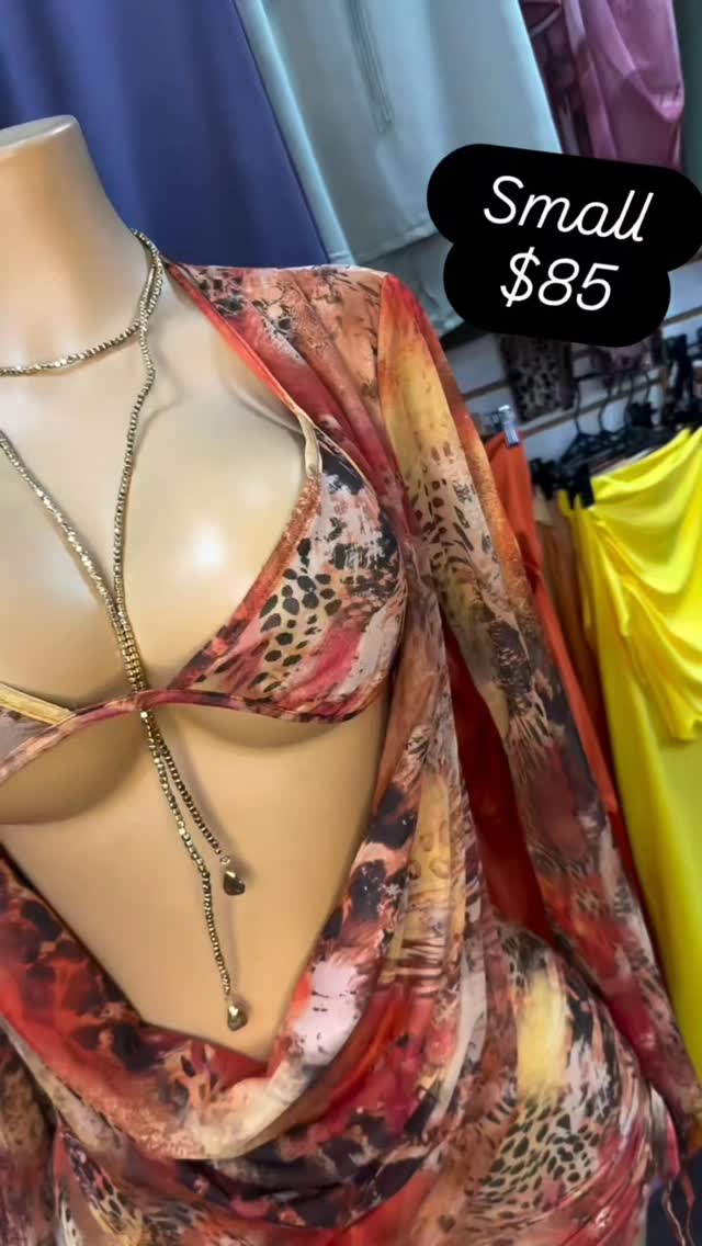 Women's Patterned Set - Small Size Available at $85