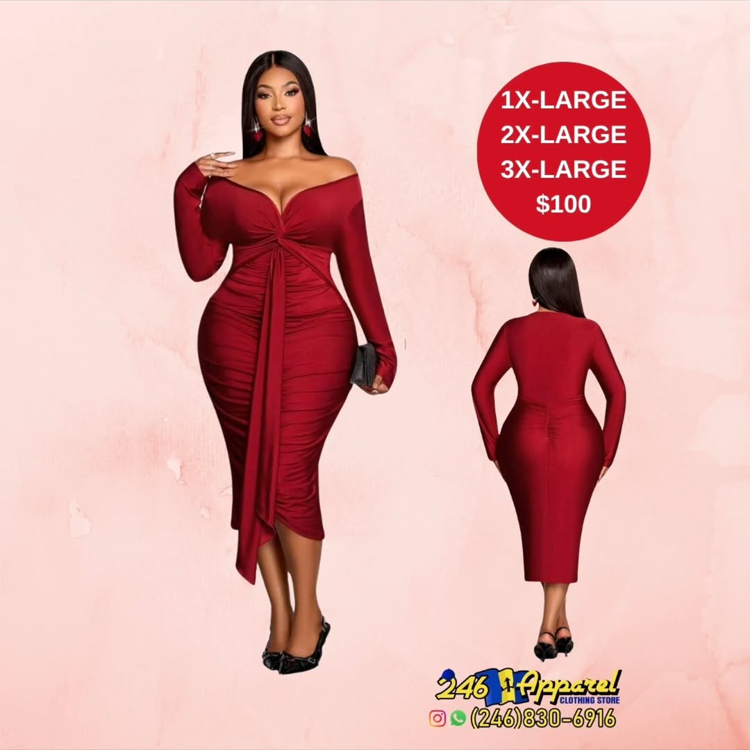 246 Apparel – Plus Size Dresses Available: 3XL from $80, 2XL from $120