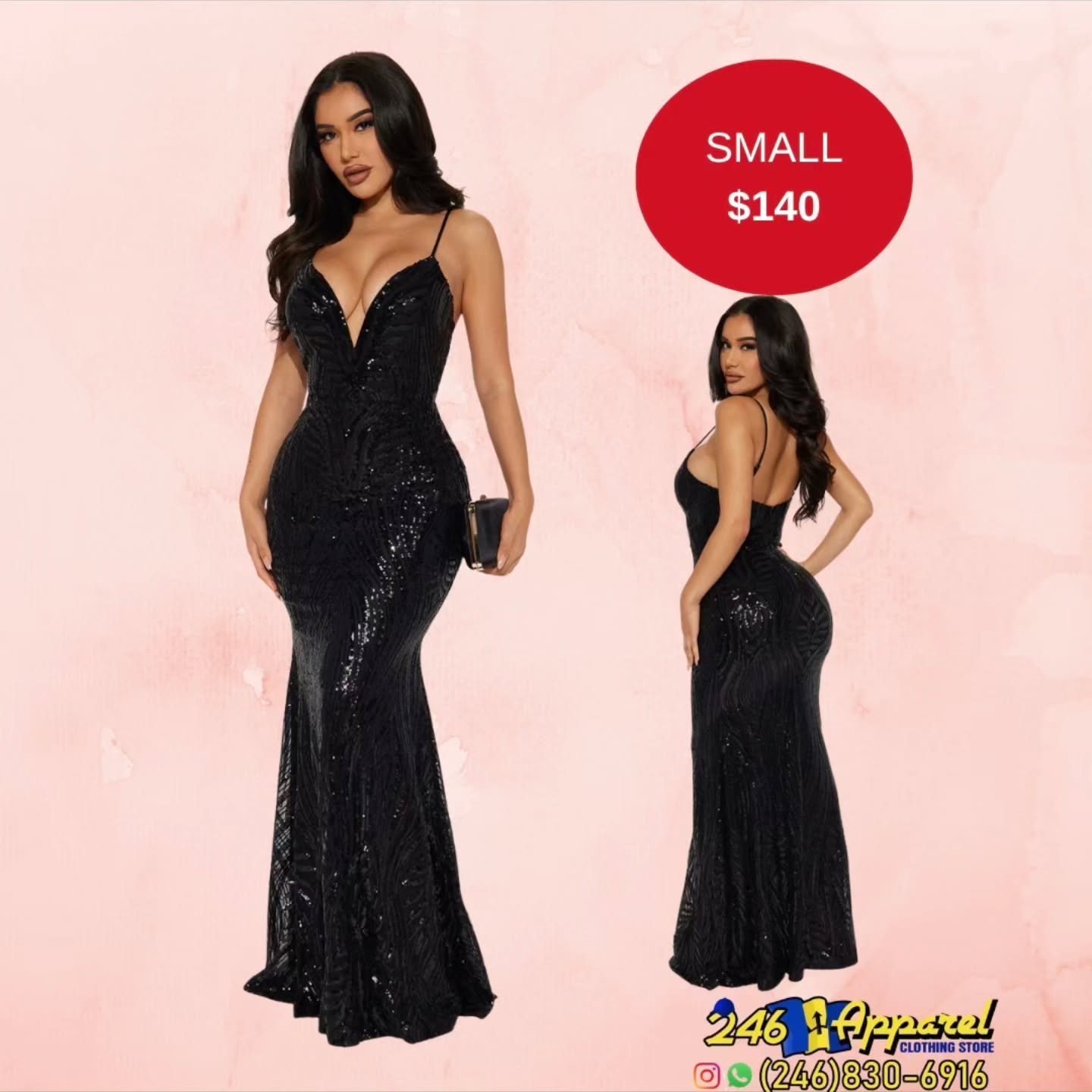Sequin & Formal Gowns from $130 at 246 Apparel