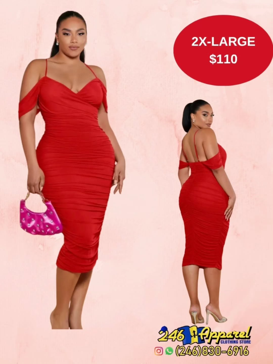 246 Apparel – Plus Size Dresses from $105
