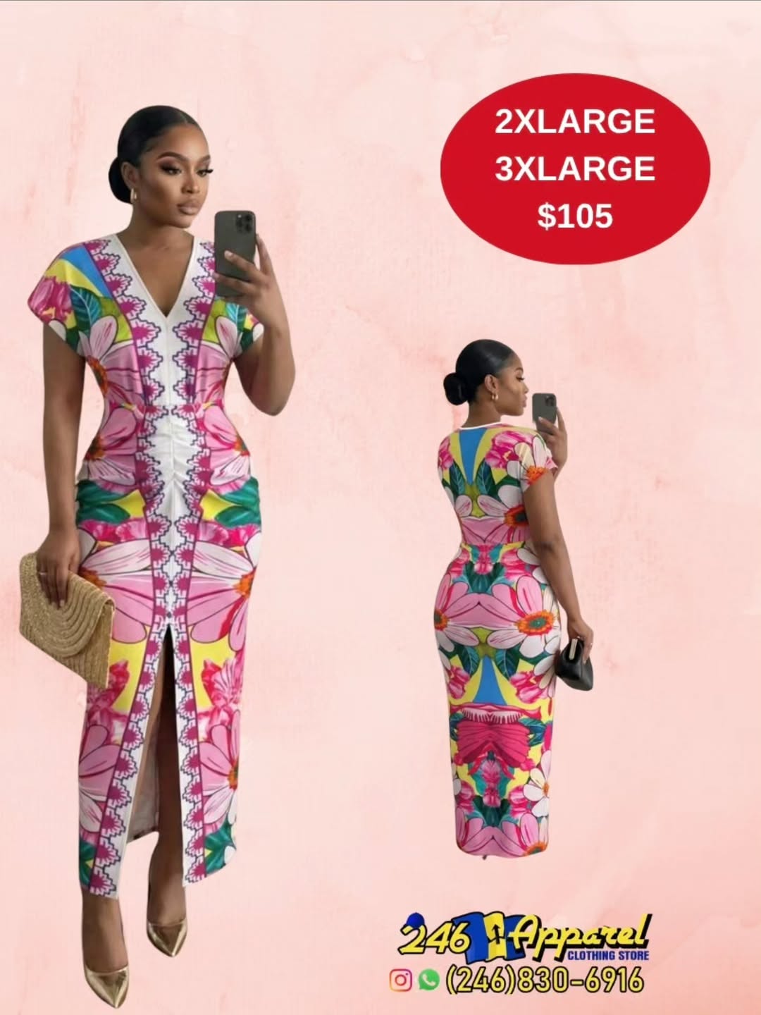 246 Apparel – Plus Size Dresses from $105