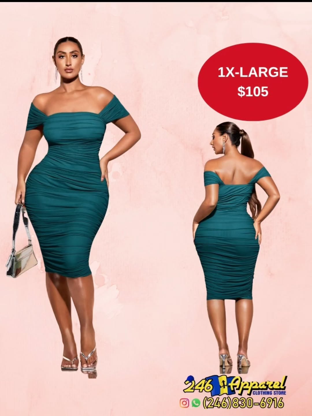 246 Apparel – Plus Size Dresses from $105