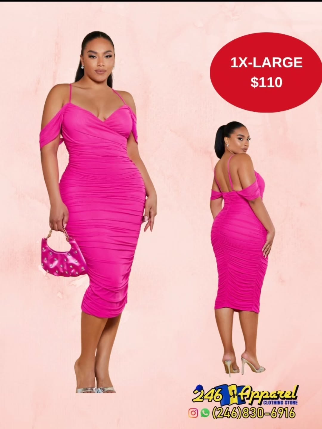 246 Apparel – Plus Size Dresses from $105