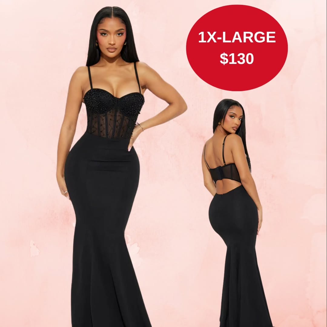 246 Apparel – Evening Gowns with Pricing (S, 1XL, 2XL | $125–$130)