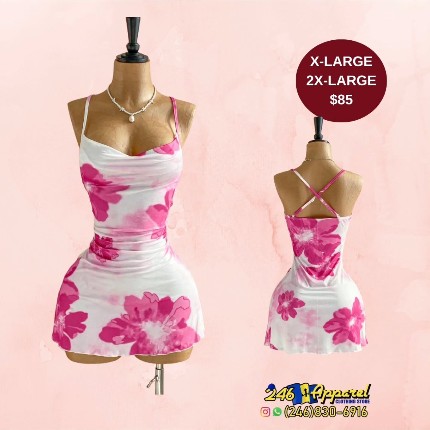 246 Apparel – Pink Outfits from $85 (Small & Medium Available)