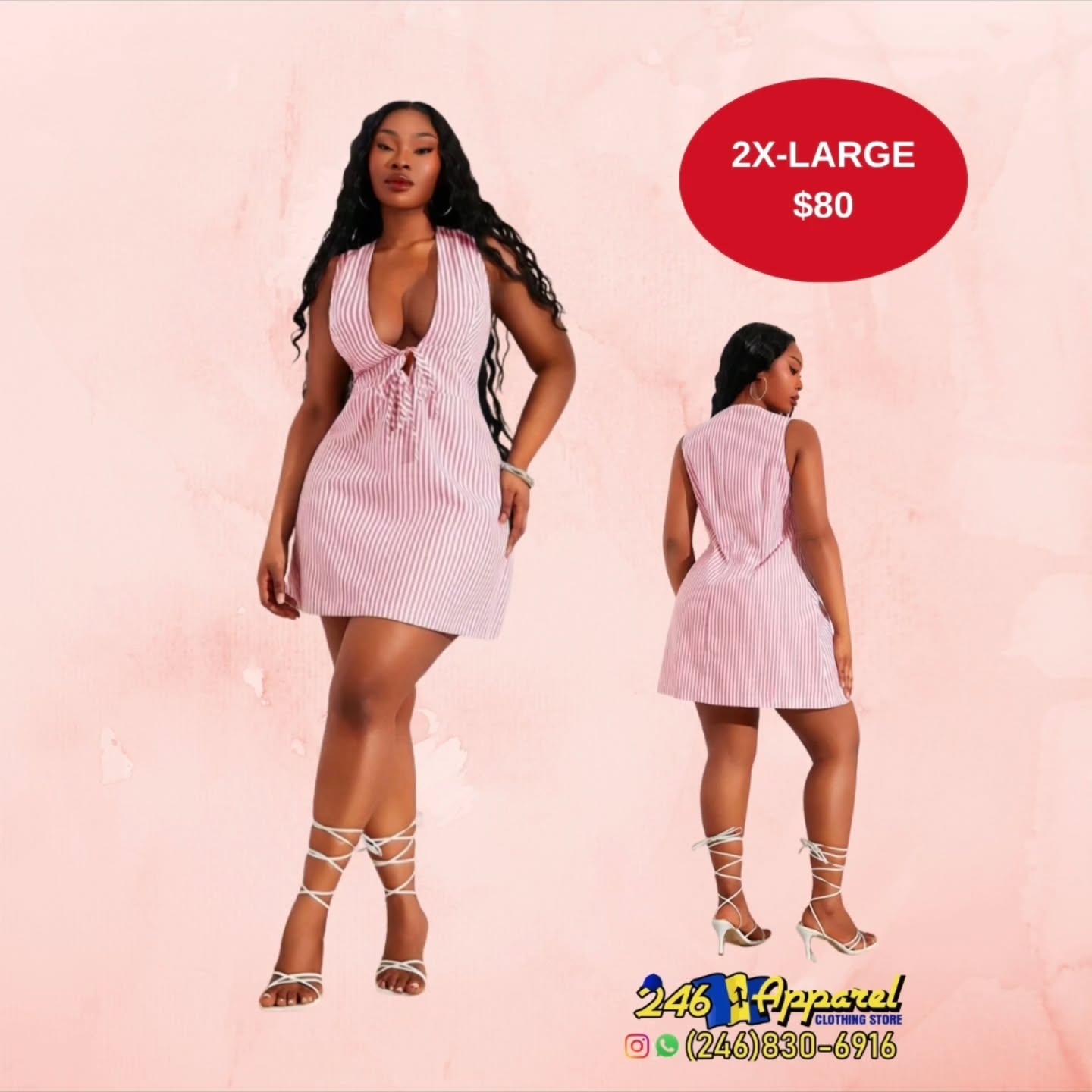 246 Apparel – Pink Outfits from $85 (Small & Medium Available)