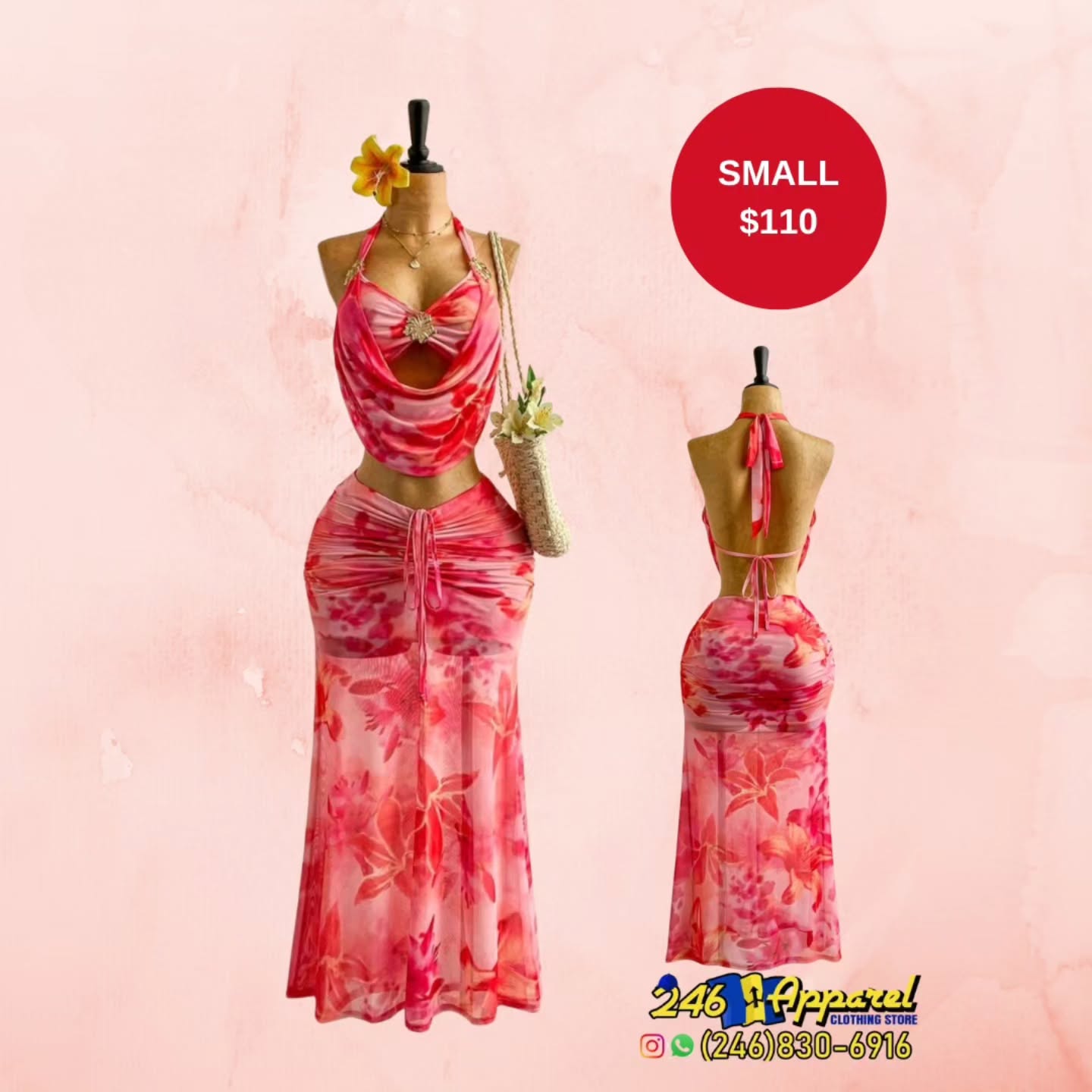 Floral Two-Piece Set – Small $110 | 246 Apparel