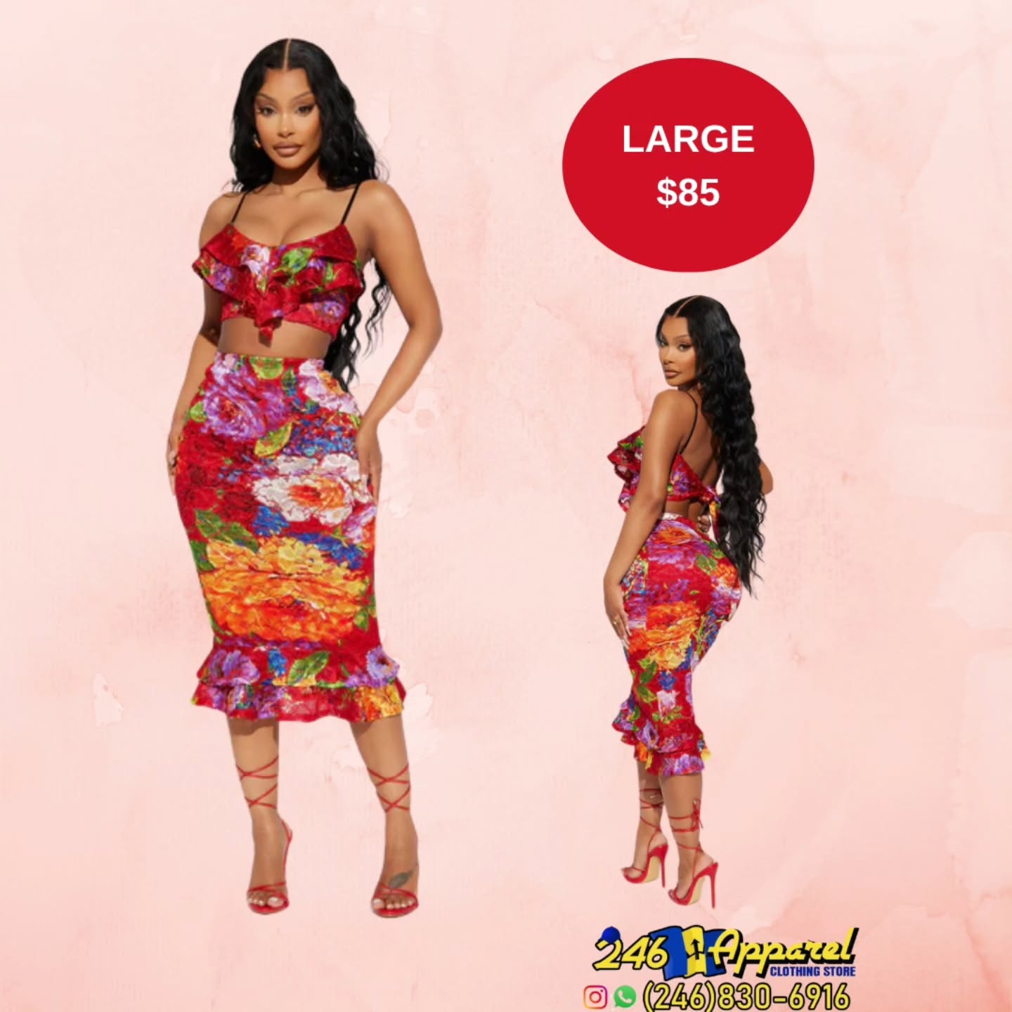 246 Apparel – Women's Dresses & Sets with Prices (Small $75 | Large $85–$115)