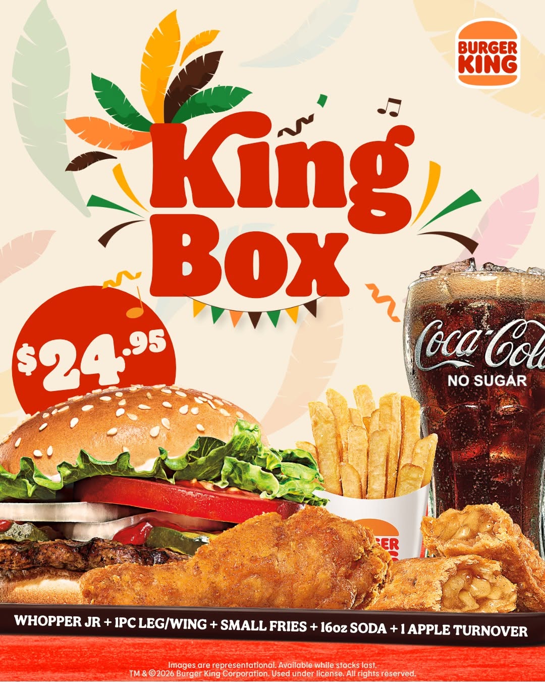 Burger King KingBox Meal Deal – $24.95