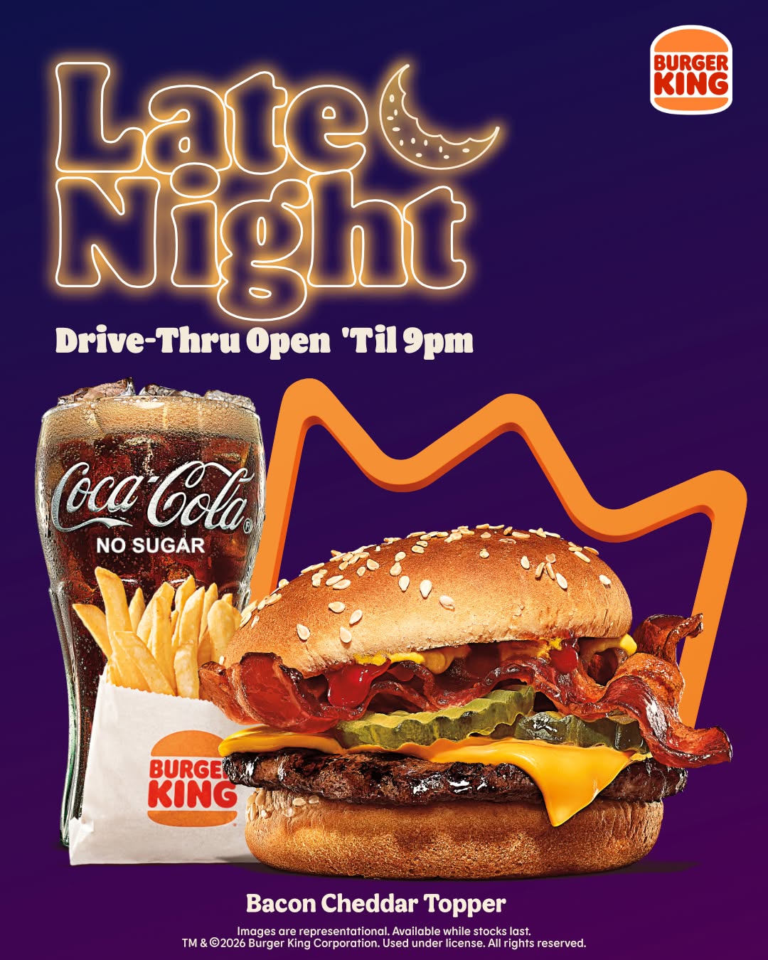 BCT Combo for $14.95 – Late Night Drive-Thru Special