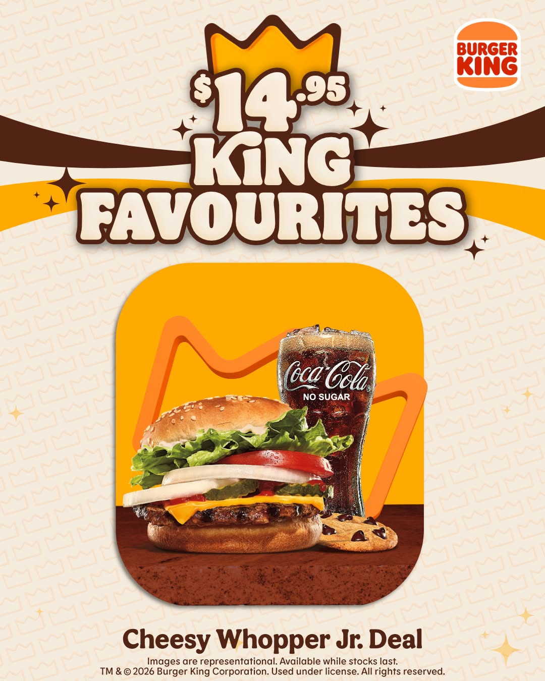 Burger King Barbados – Cheesy Whopper Jr. Deal for $14.95