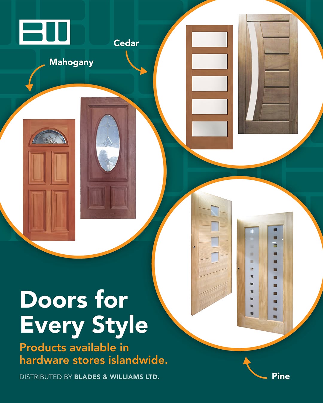 Doors for Every Style – Pine, Mahogany & Cedar Doors with Retail Prices